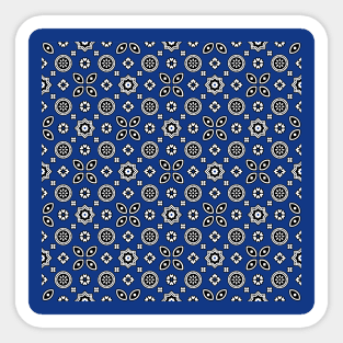 Ajrak Pattern Sticker